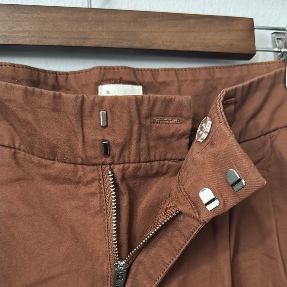 a new day Brown Trousers with Wide-Leg and High-Waist - Picture 4 of 6